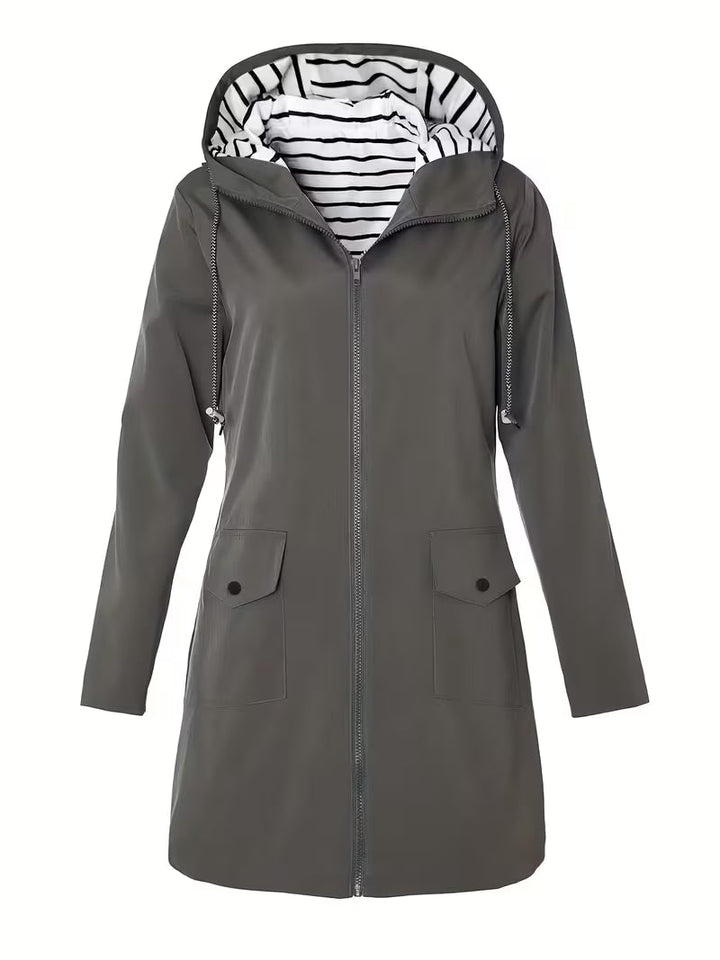 Ilianoula - Hooded Jacket With Pockets