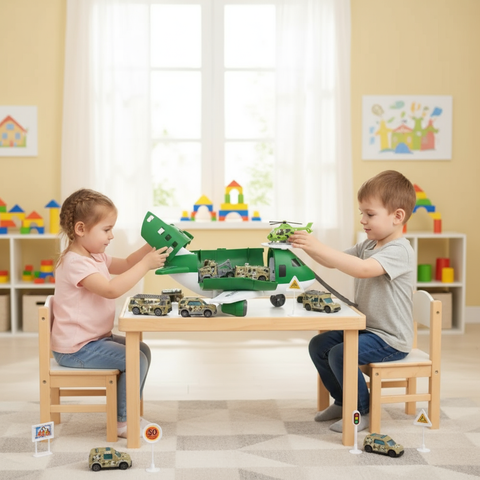 SkyRiders - Transform Airplanes with Cars for Endless Adventures