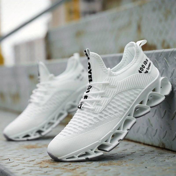 Shmuel - Casual Geometric Lace-up Sneaker