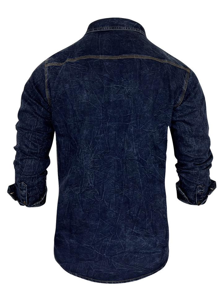 Dolvin - Casual Long Sleeve Shirt With Double Pocket