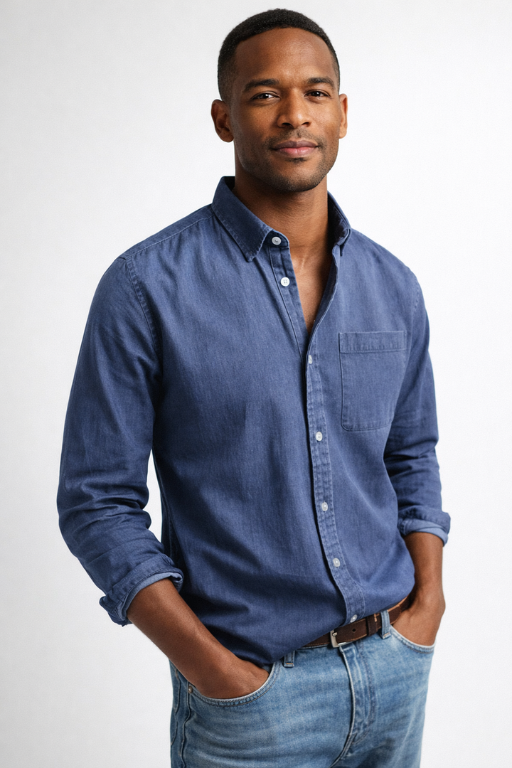 Bukayo - Long Sleeve Button-Up Shirt