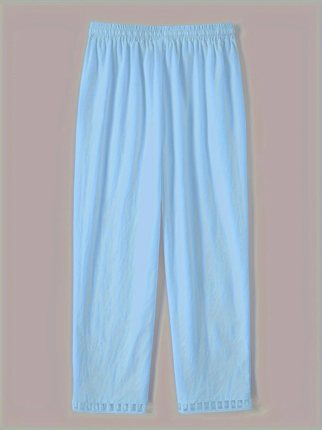Tracey - Contrast Trim Cropped Pants