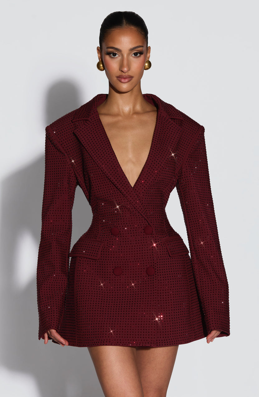 Pala - Short Ivory Blazer Dress