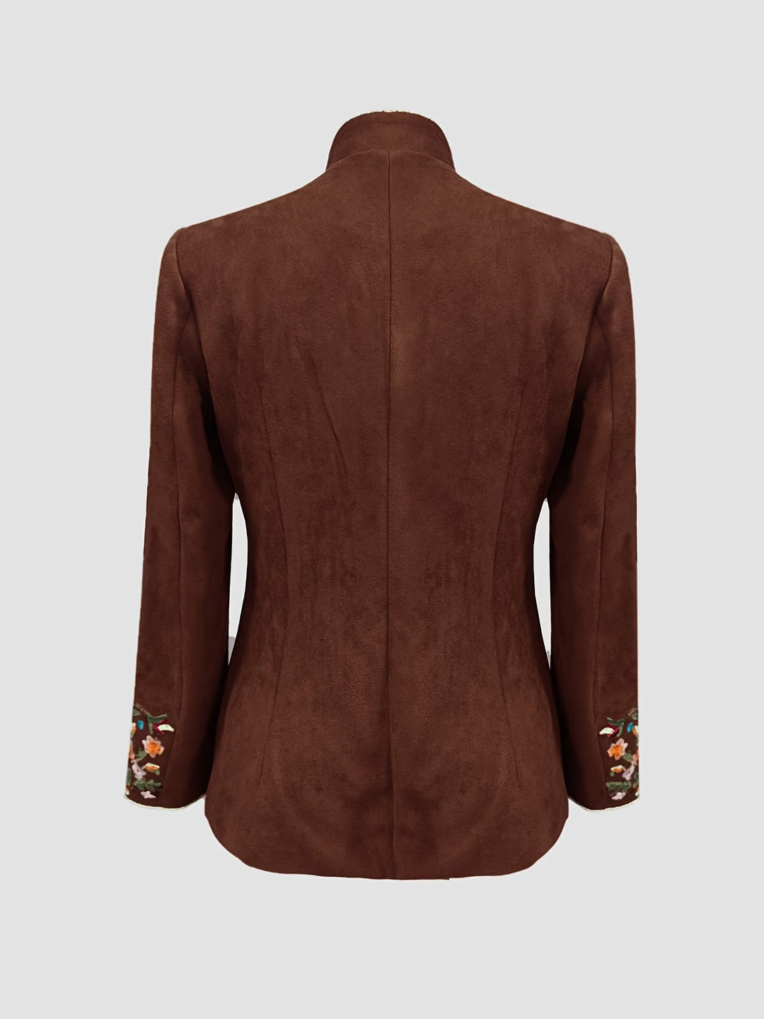 Anisaa - Elegant Jacket With Stand Collar