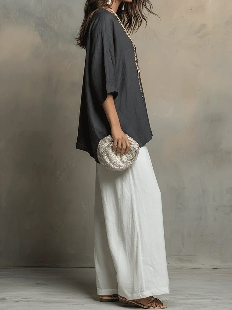 Belén - Linen Two Piece Set