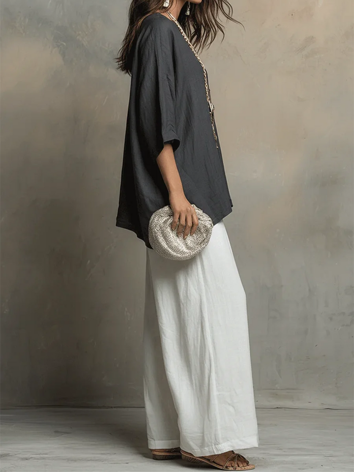 Belén - Linen Two Piece Set