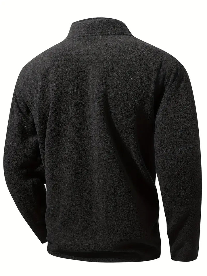Maurits - Half-Zip Stand Collar Sweatshirt