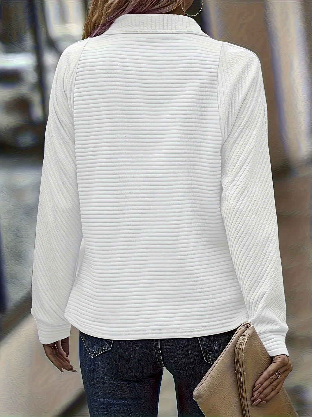 Marthe - Knitted Sweater With Zipper