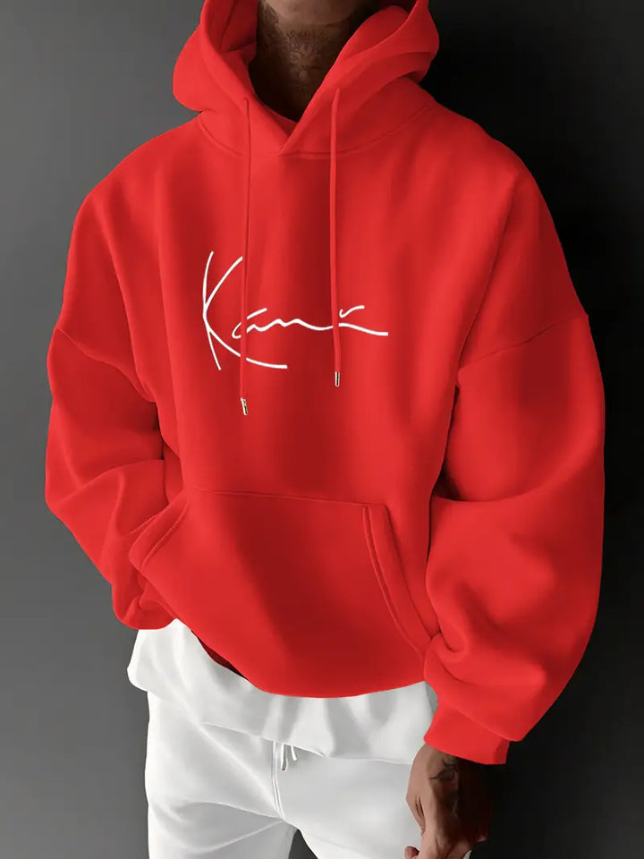 Jayasuriya - Comfortable Hoodie With Signature Print