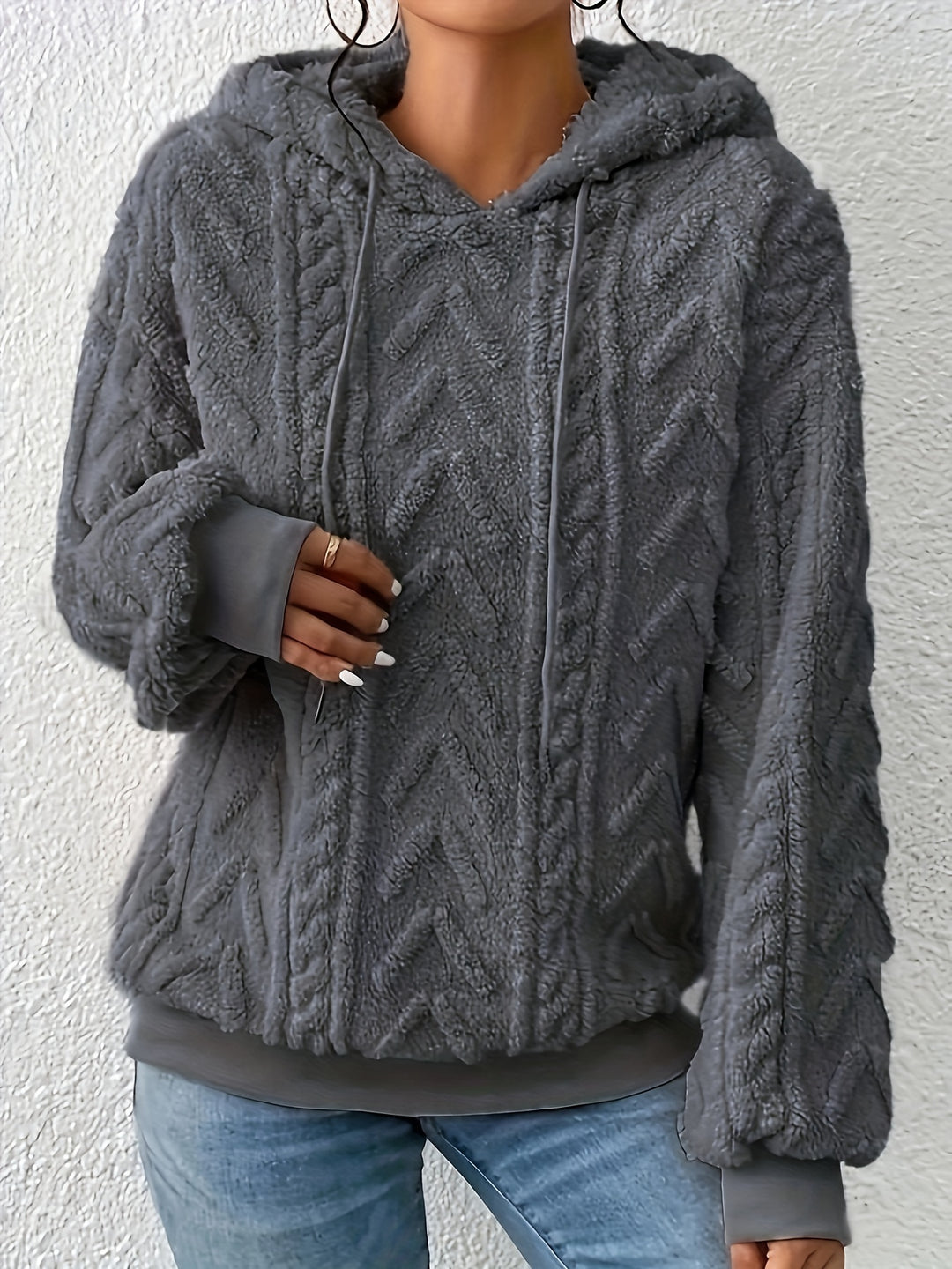 Andrine - Long Sleeve Hooded Jacket
