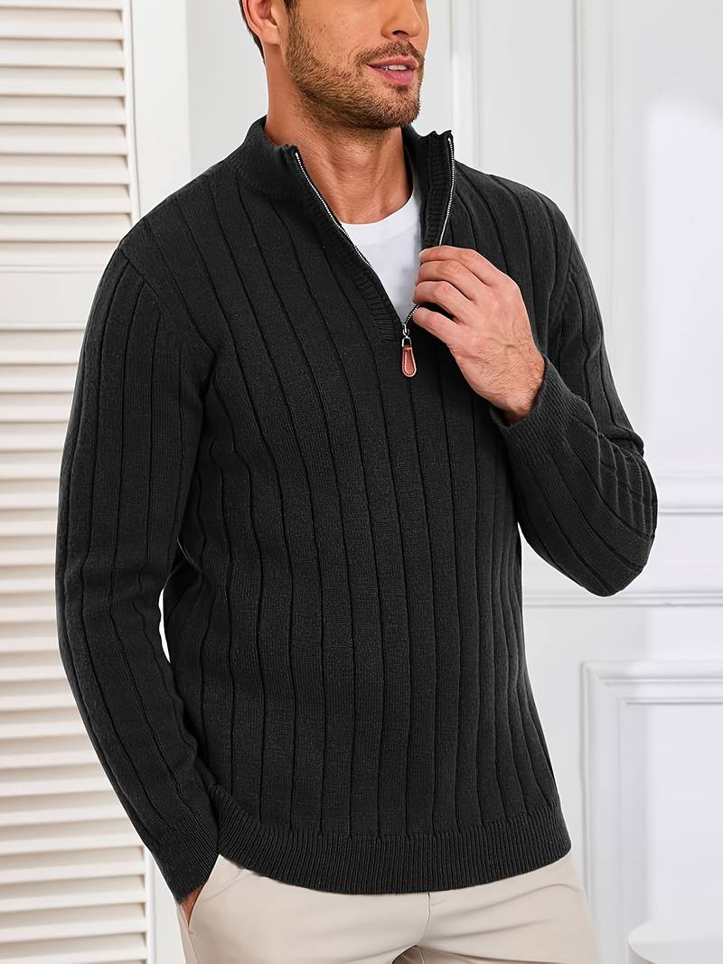 Yedidya - Casual Long Sleeve Knitted Sweater
