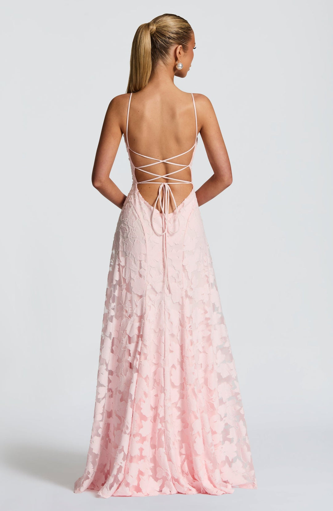 Kaleah - Maxi Dress with Lace Bodice