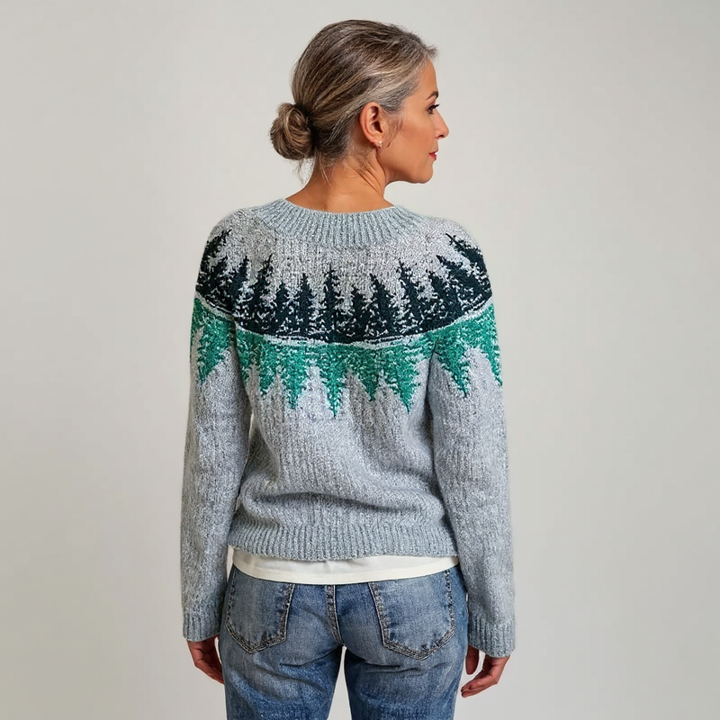 Anghileri - Classic Icelandic Wool Knitted Sweater