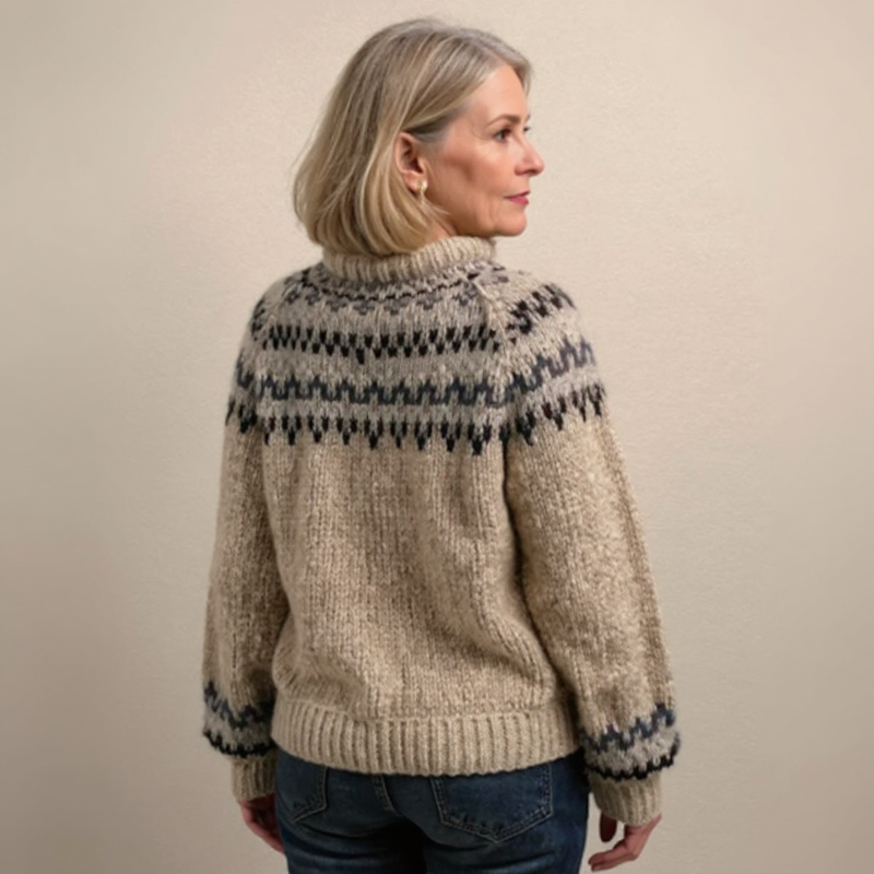 Toniolo - Classic Icelandic Wool Knitted Sweater