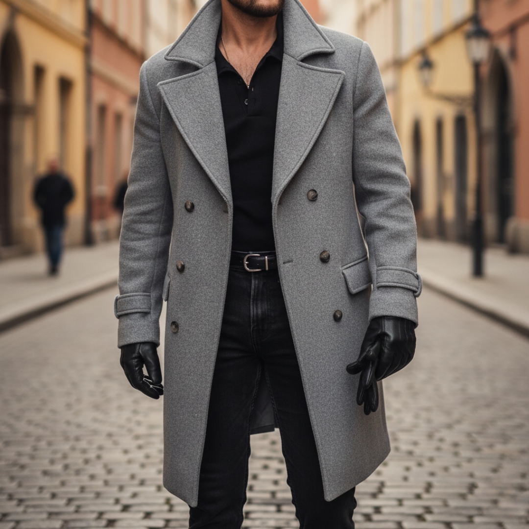 Zohran - Double Breasted Winter Wool Coat
