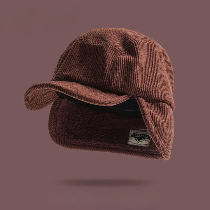 CozyFlaps - Ribbed Cap With Earflaps