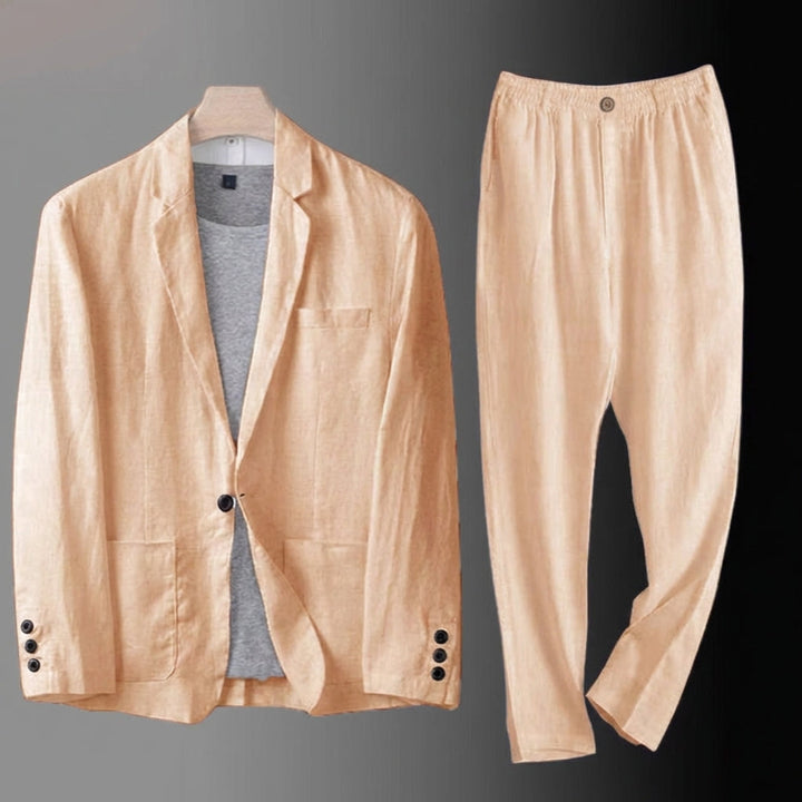 Sverrir - Linen Suit Set 2-Piece