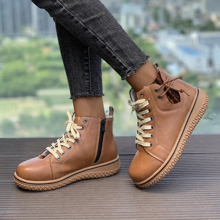 Noline - Comfortable Lace Up Ankle Boot