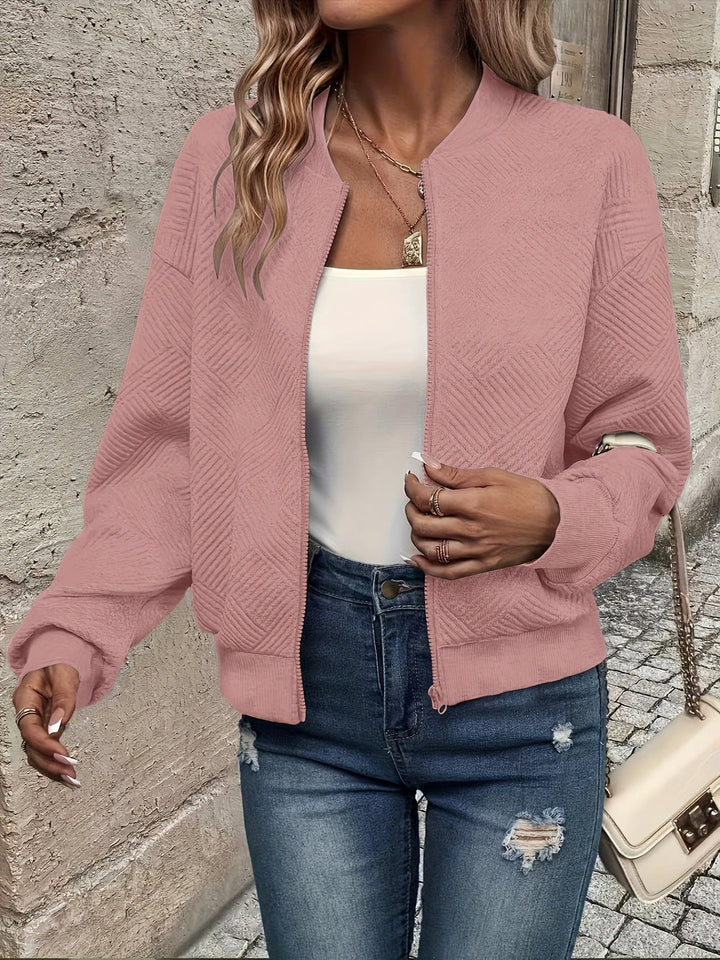 Shahna - Zip Up Bomber Jacket