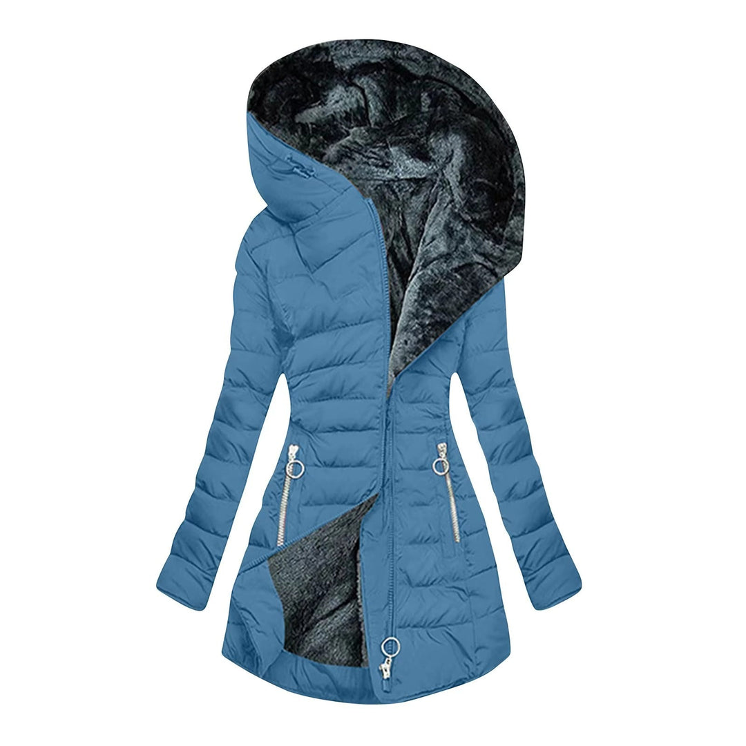 Blair - Elegant Coat With Zipper Pockets