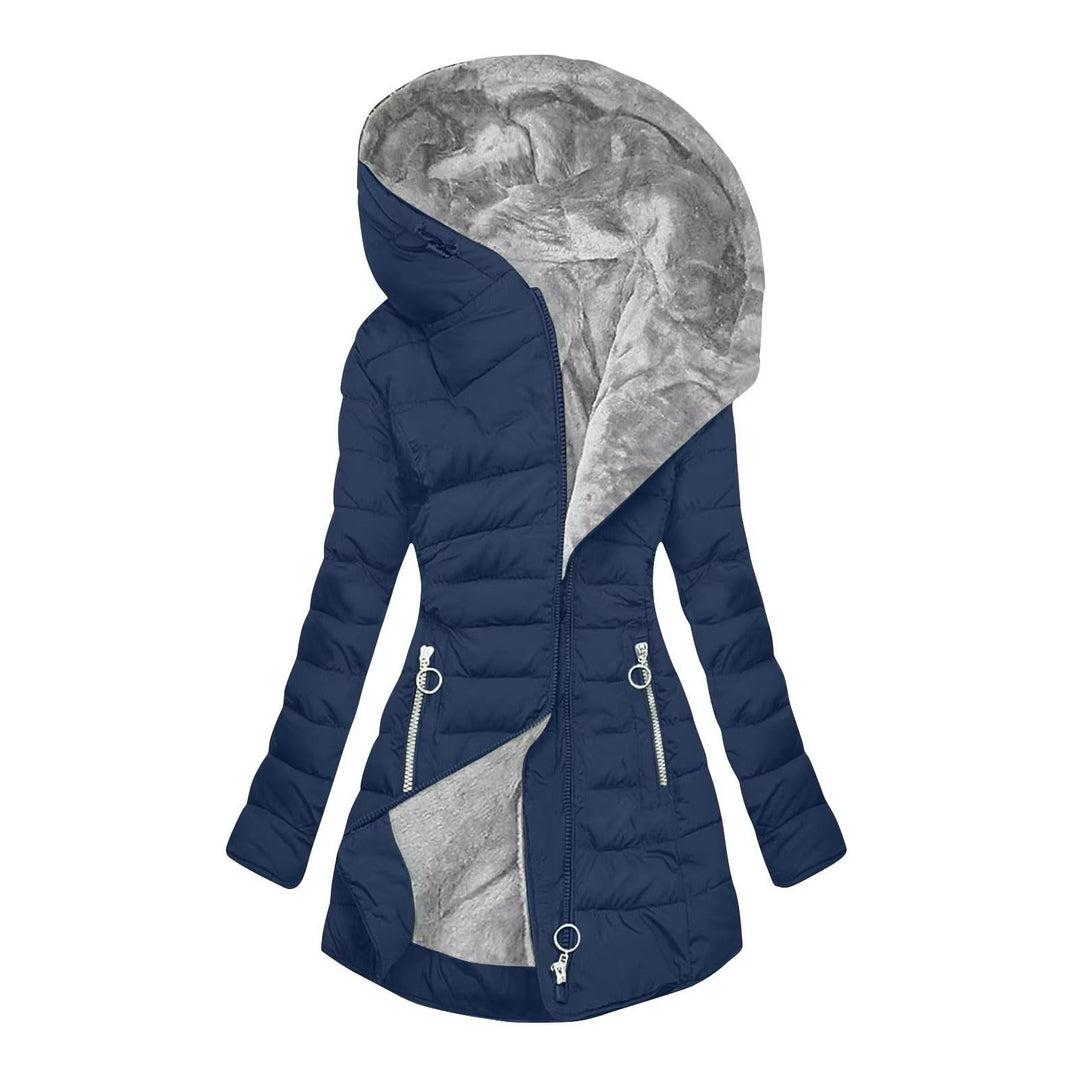 Blair - Elegant Coat With Zipper Pockets