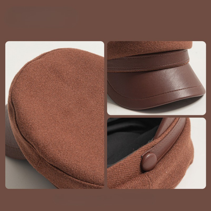 Zivko - Leather Beret Cap