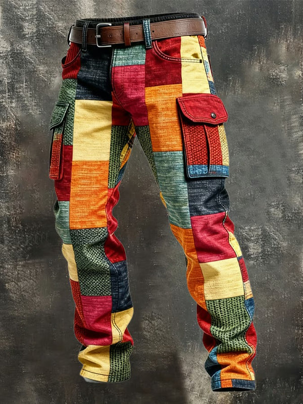 Gracin - Patchwork Cargo Pants