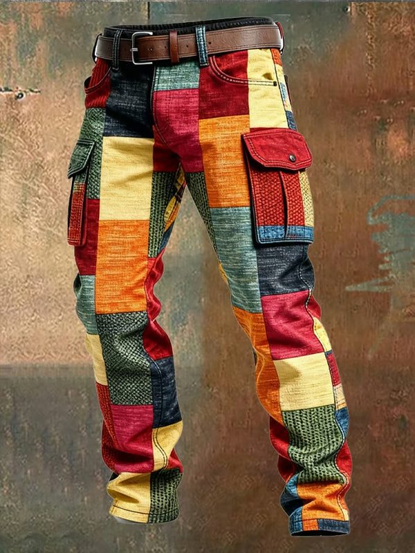 Gracin - Patchwork Cargo Pants