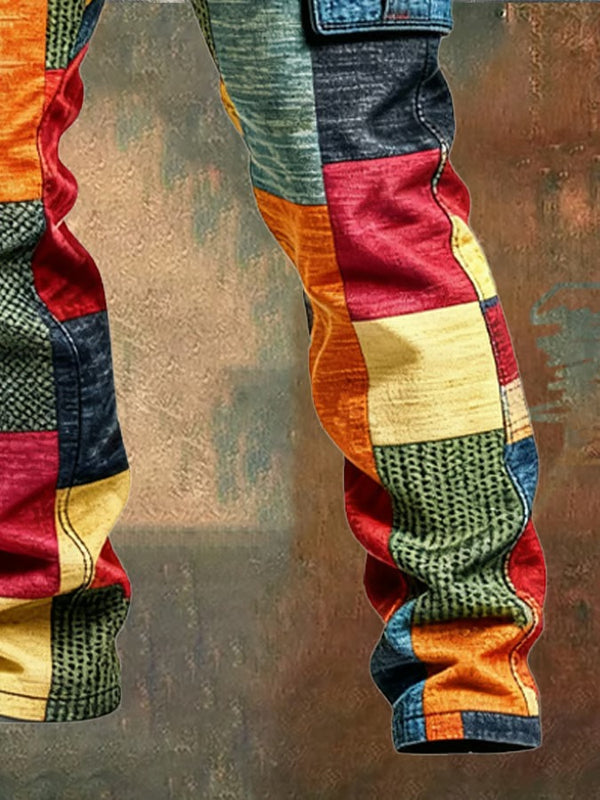 Gracin - Patchwork Cargo Pants