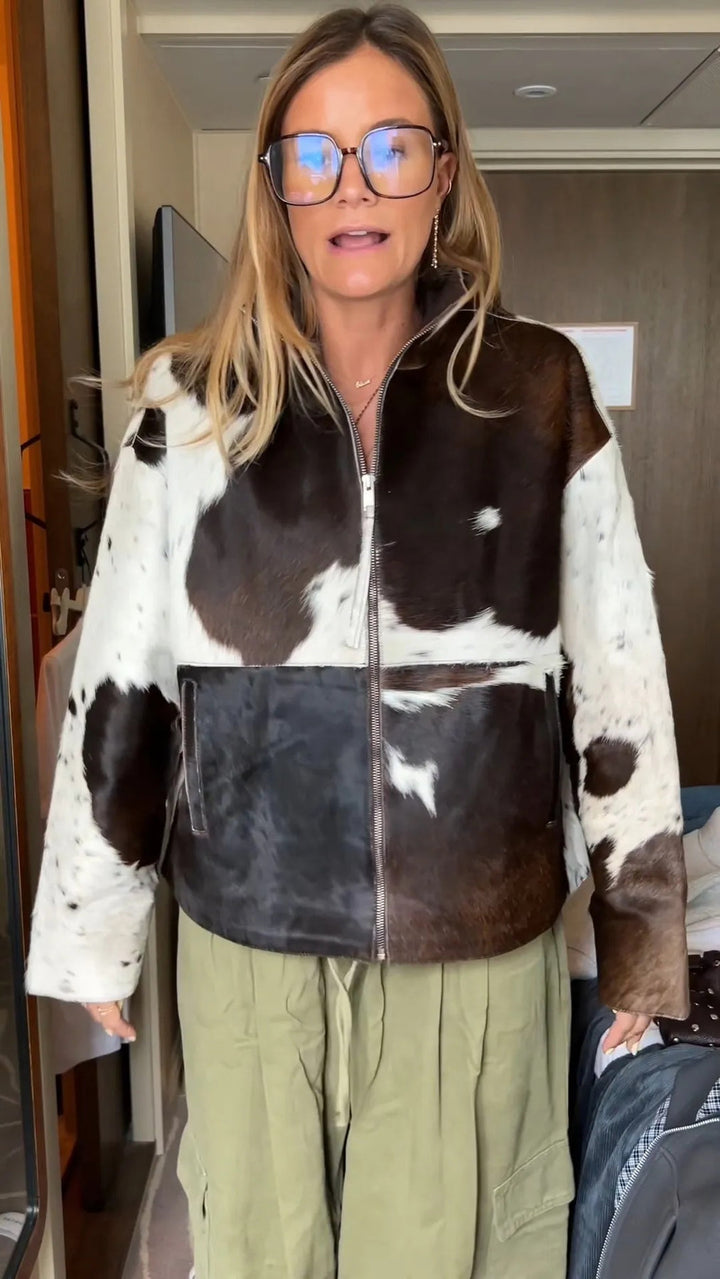 Kamilah - Long Sleeve Printed Jacket