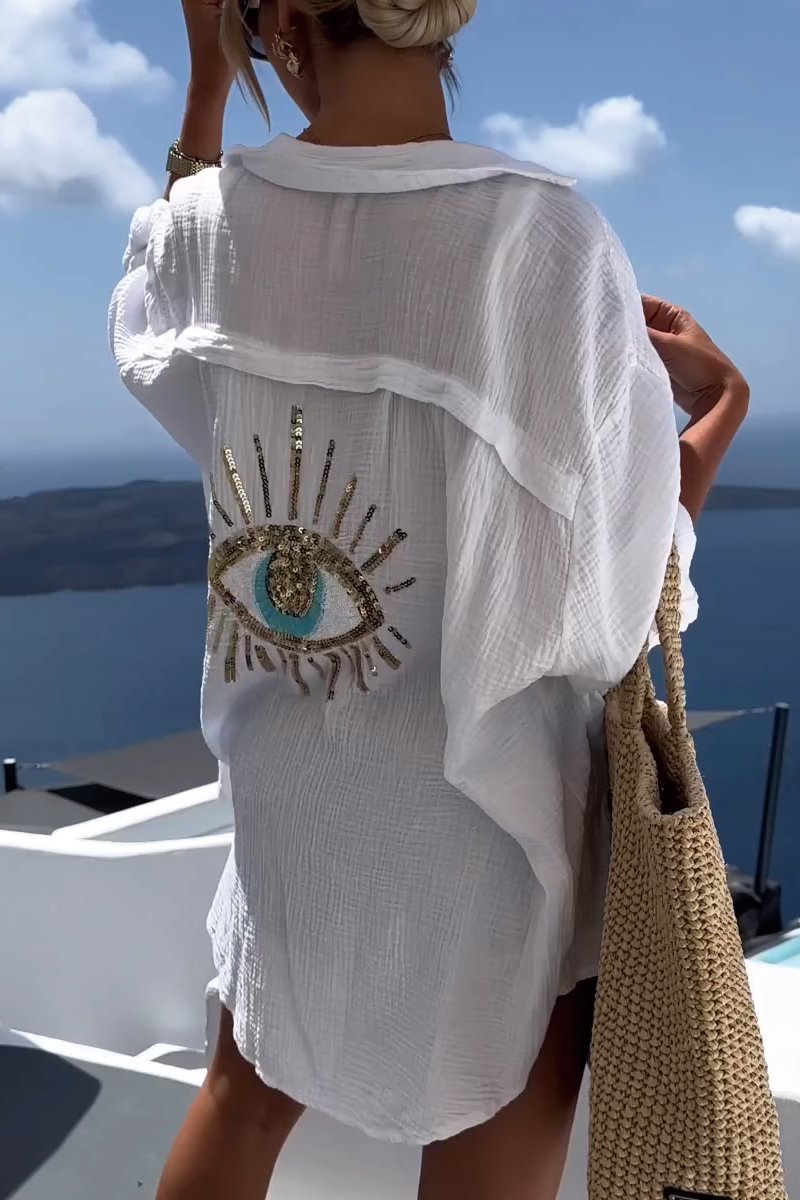 Eliza - Horus Oversized Cotton Shirt