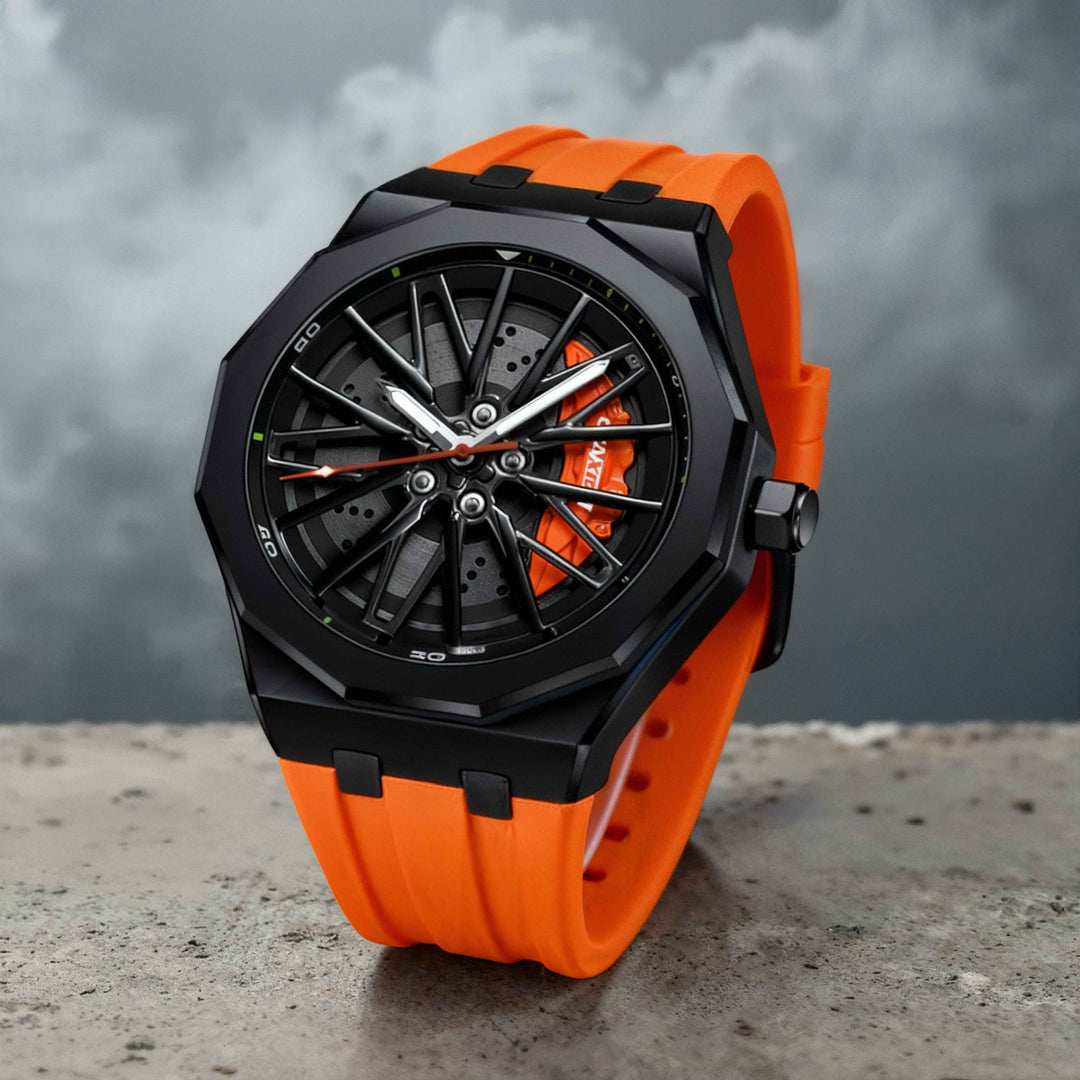 Bricen - Silicone Strap Sports Watch