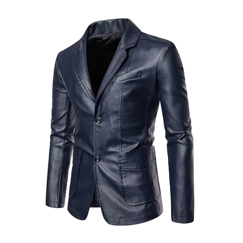 Marcon - Leather Business Casual Jacket