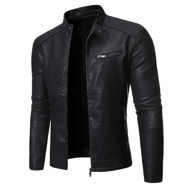 Karol - Elegant Leather Jacket