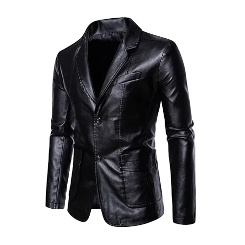 Marcon - Leather Business Casual Jacket