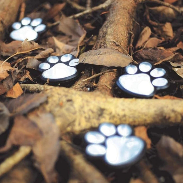PawGlow - Outdoor LED Solar Garden Paw Lights