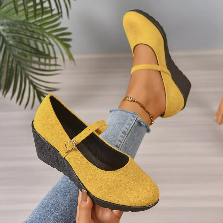 Bethy - Mary Jane Shoes With Buckle Strap