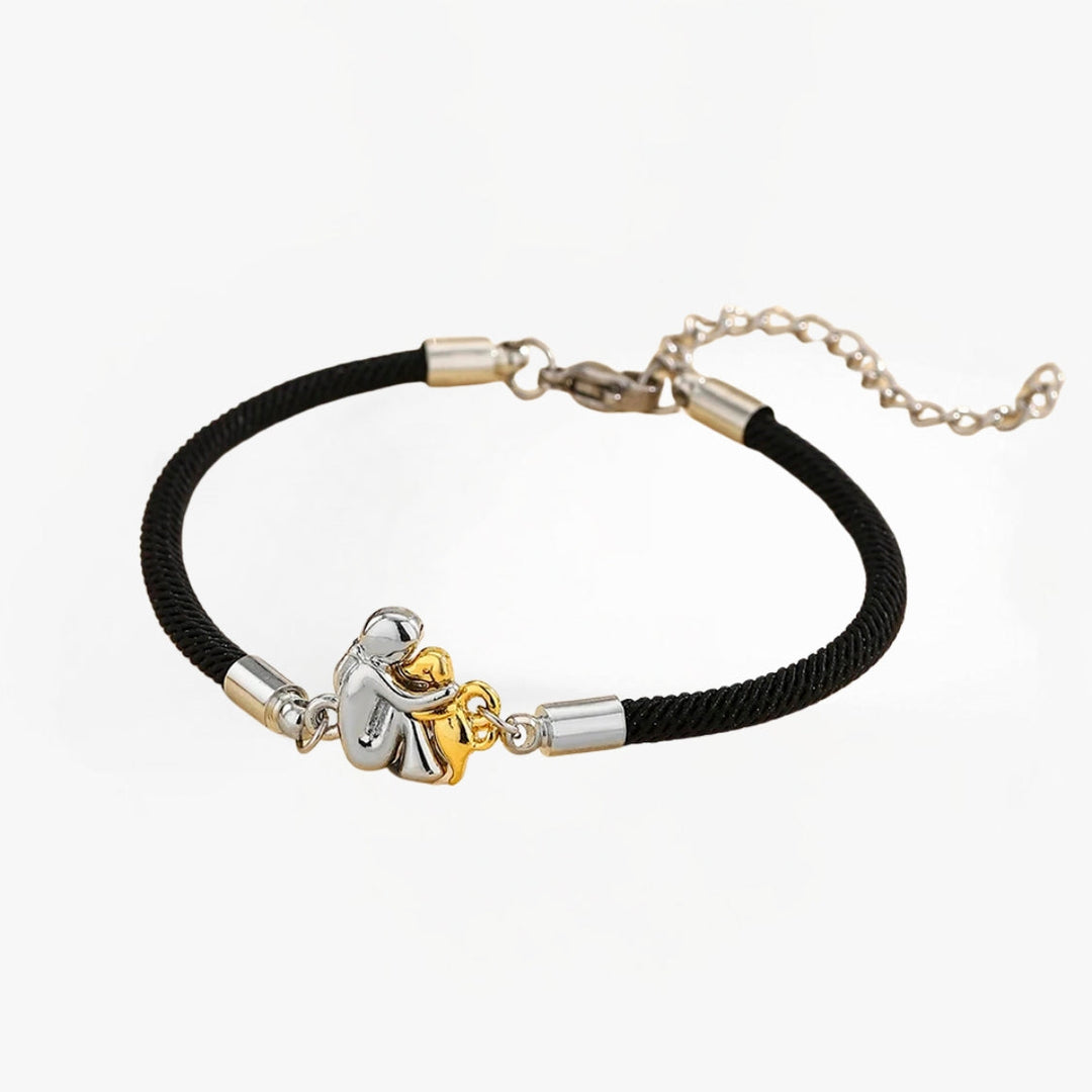 SoulPaw - Lace Bracelet With Dog Icon