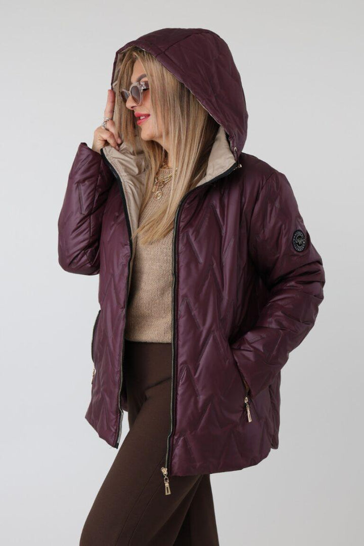Dahlelle - Elegant Quilted Transitional Jacket