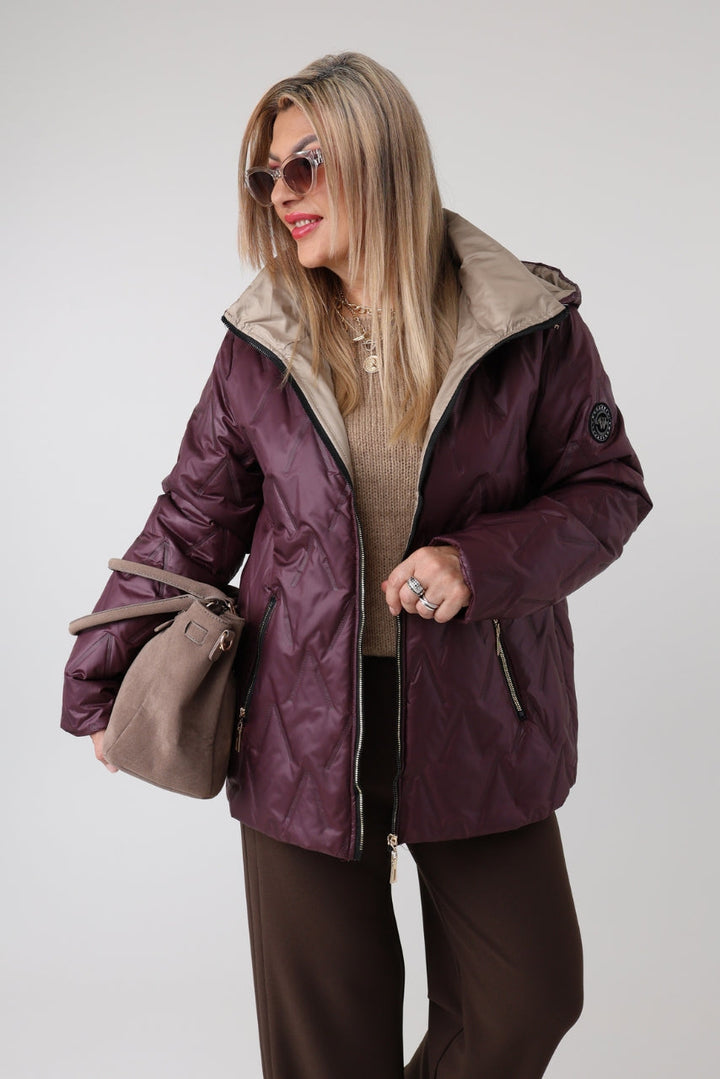 Dahlelle - Elegant Quilted Transitional Jacket