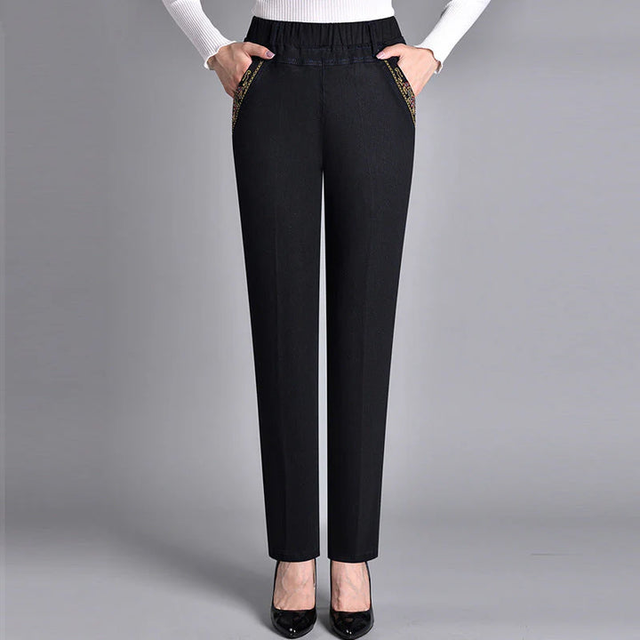 Sofiya - Casual Slim Fit Jeans With Side Pocket