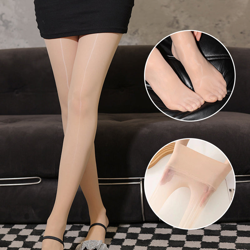 Cecily - Transparent High-Waisted Tights