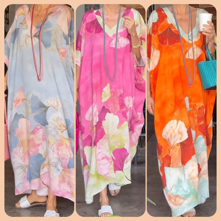 Gima - Floral Long Sleeve Dress