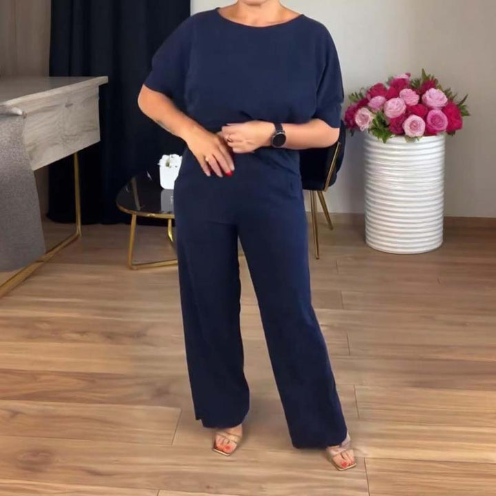 Mouna - Elegant Longline Cardigan 3-Piece Set