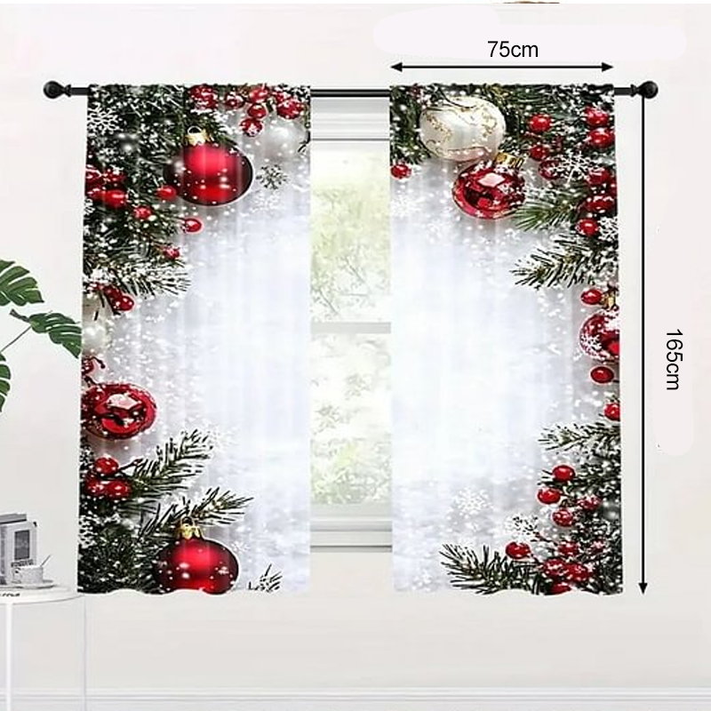 MerryDrape - Christmas Curtains Set