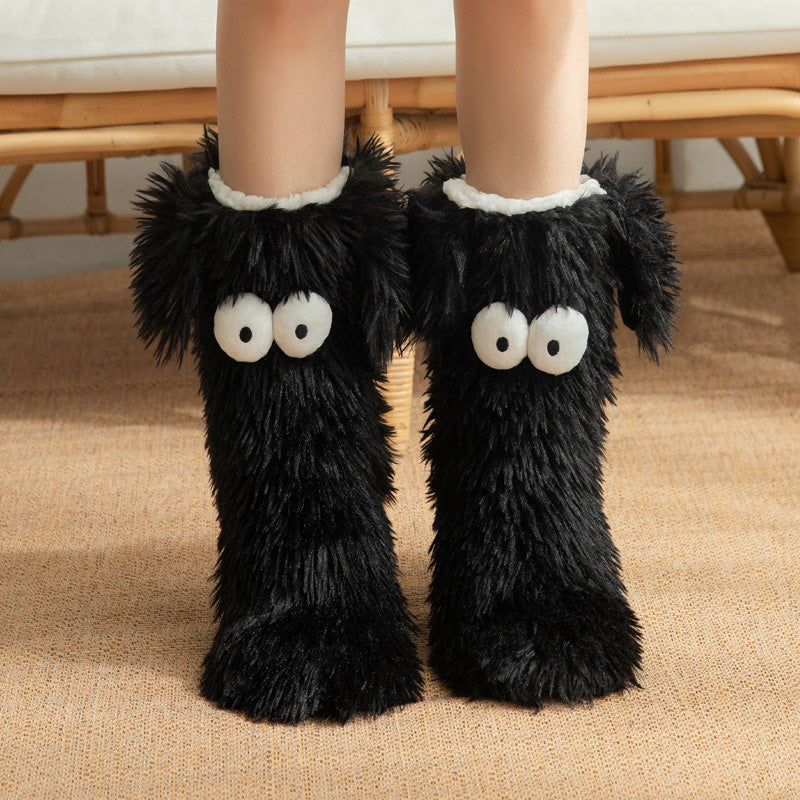 Caleaana - Winter Plush Slipper Socks
