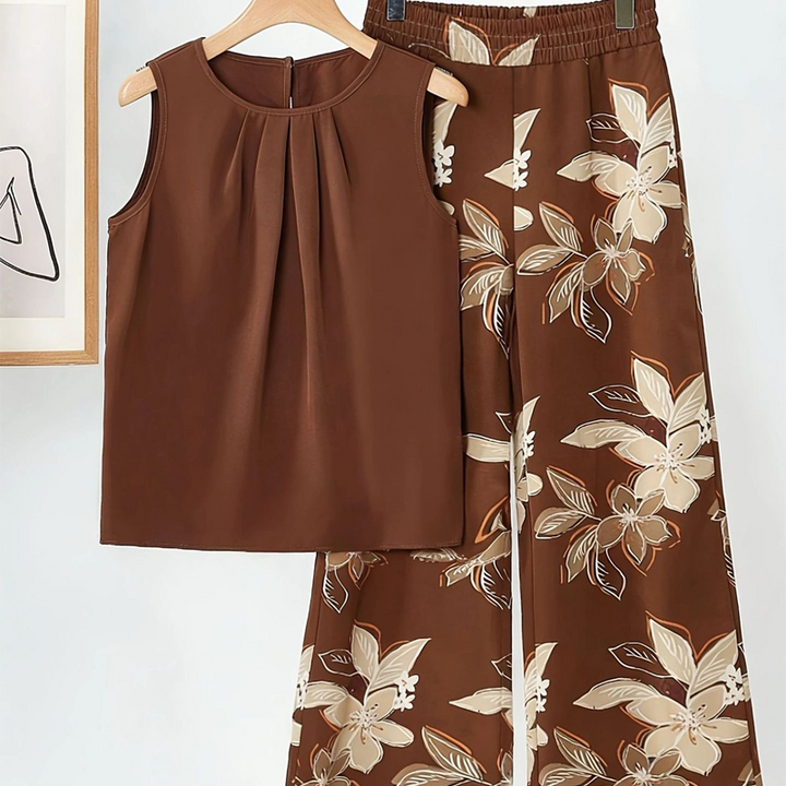 Anemiek - Elegant Two Piece Print Set