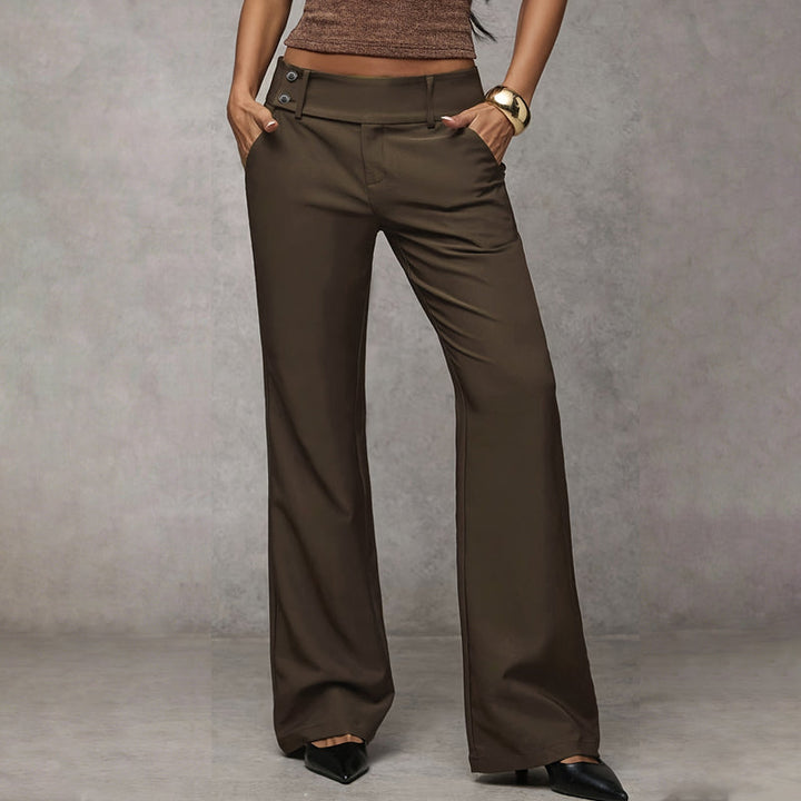 Fanny - Elegant Trousers With a Flared Leg