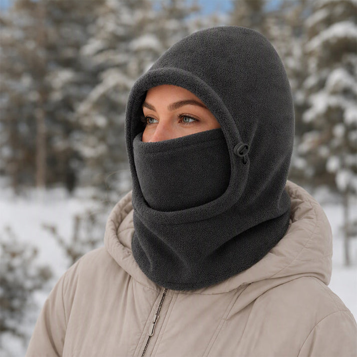 Lumapro - Fleece Hooded Balaclava With Face Cover