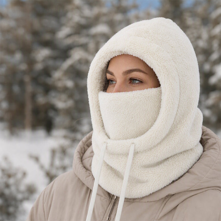 Lumapro - Fleece Hooded Balaclava With Face Cover